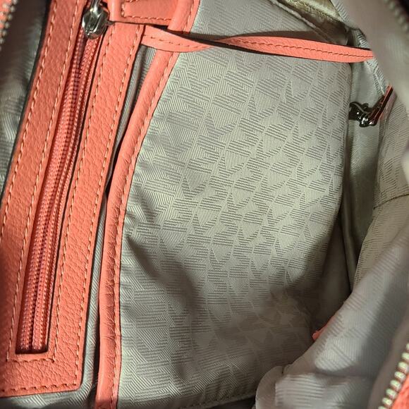 Michael Kors Rhea Studded Backpack Pink - Picture 15 of 15